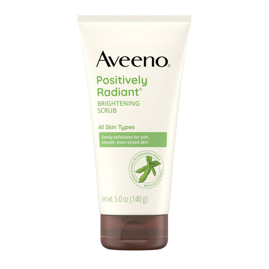 Aveeno Positively Radiant Skin Brightening Exfoliating Daily Facial Scrub