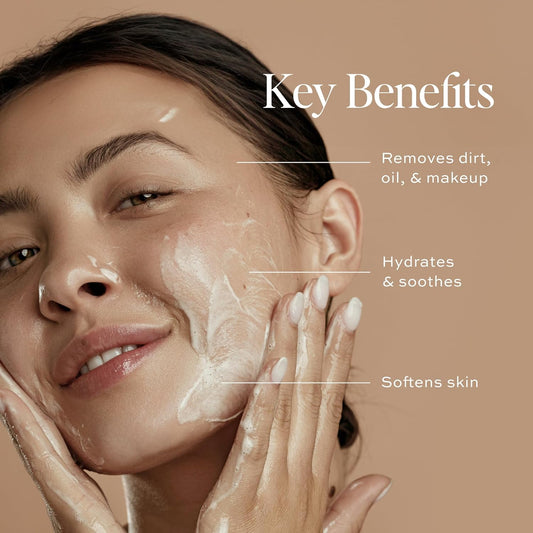 Dime Beauty Gentle Jelly Cleanser, Hydrating Facial Cleanser and Makeup Remover