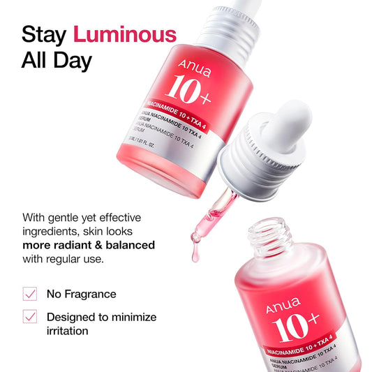 Anua Niacinamide 10 + TXA 4 Serum