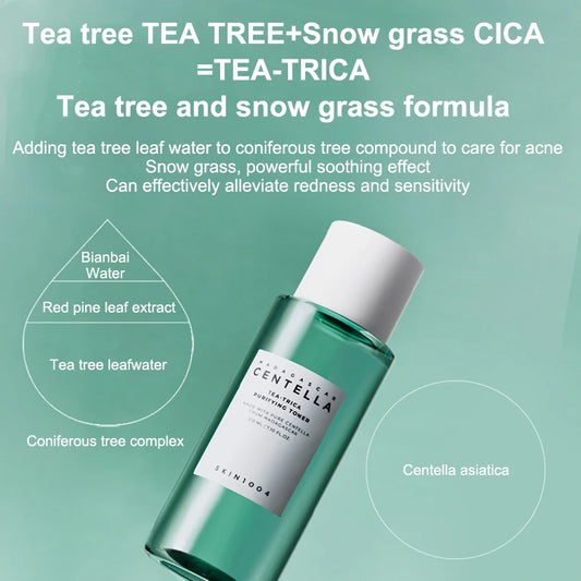 Madagascar Centella Tea-Trica Soothing Ampoule Essence Tea Tree Toner