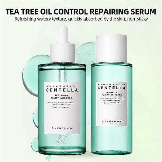 Madagascar Centella Tea-Trica Soothing Ampoule Essence Tea Tree Toner